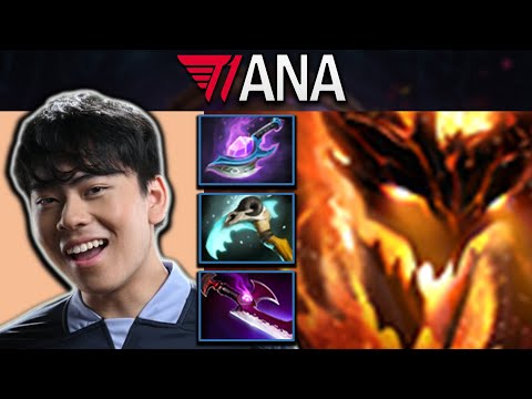 TI13 - Shadow Fiend Dota 2 Gameplay T1.Ana with Arcane Blink - Silveredge - Lima Major