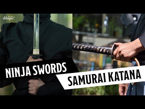 The 3 Surprising Differences Between Katana and Ninja Swords