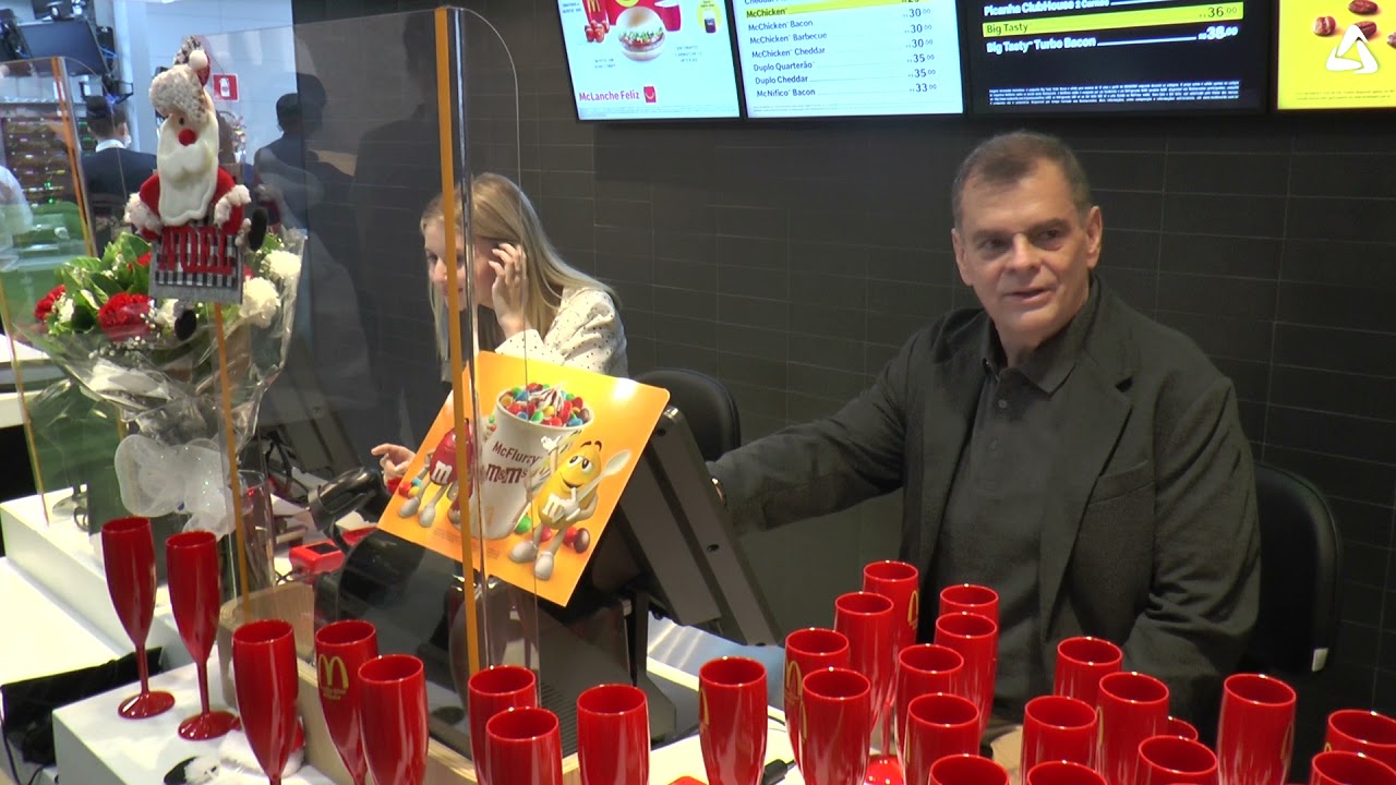 O novo McDonalds de Atibaia é inaugurado