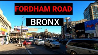 Walking NYC - Exploring Fordham Road, Bronx, NYC