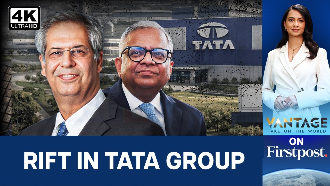 Tata Group Faces Internal Crisis Over Tata Sons Listing Battle | Vantage on Firstpost | 4K