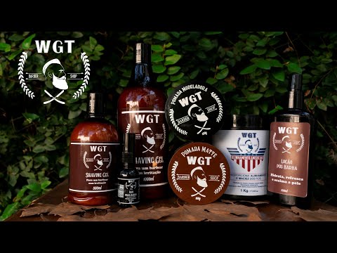 Apresentação da linha WGT BARBER SHOP