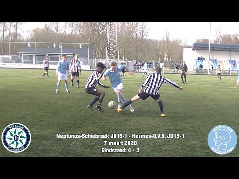 Samenvatting Neptunus-Schiebroek JO19-1 - Hermes-D.V.S. JO19-1