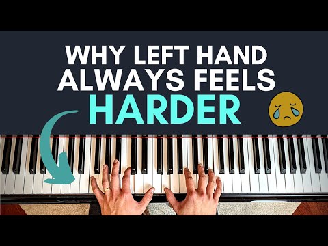 Simple Strategy to Fix ALL Left Hand Parts | Piano Lesson