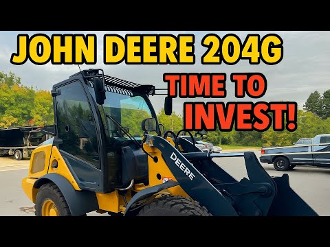 The Perfect Snow Plow Machine | John Deere 204g 
