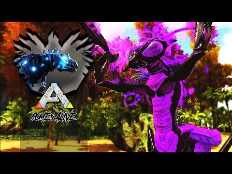 ARK Mods Volcano T3EP48 - Devil Mantis Um Ninja Do Farm Endiabrado!