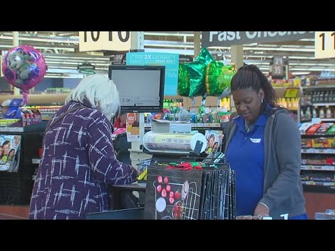 Which grocery items are rising and which are falling?