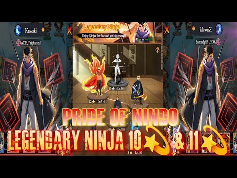 Pride Of Nindo Legendary Ninja(07/21/23) Lvl 255 & Lvl 280 Ninjutsu Bigbang Naruto RPG - android/iOS