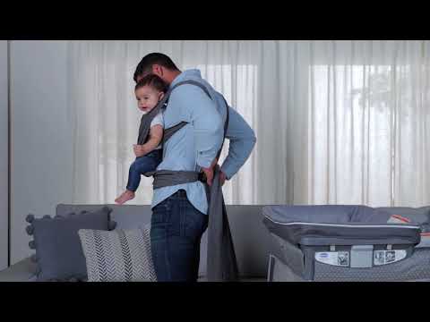 How To Wear Boppy ComfyFit Baby Carrier - Front Facing Out