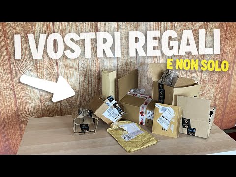 UNBOXING PACCHI VOSTRI E MIEI! 💪😊