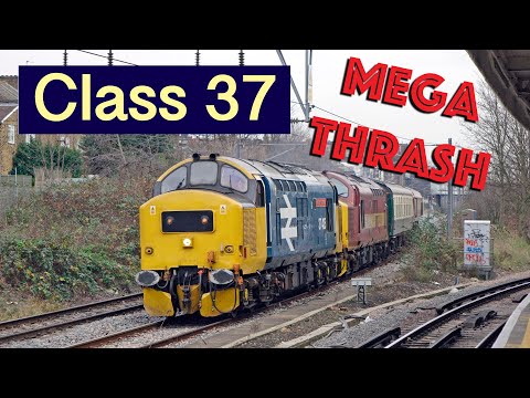 Class 37 Diesel Locomotive MEGA THRASH