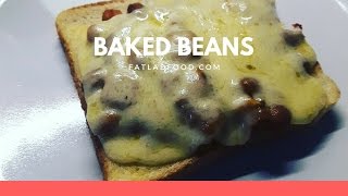 Homemade Cheesy Baked Beans on Toast