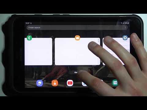 How to Turn Off Background Apps in SAMSUNG Galaxy Tab Active2 - Disable All Running Apps