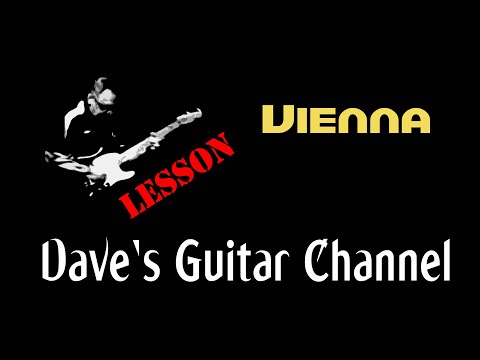 LESSON - Vienna by Billy Joel