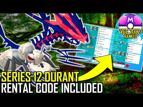 SERIES 12 DURANT TEAM | VGC 2022 | Pokémon Sword & Shield - Pokesports