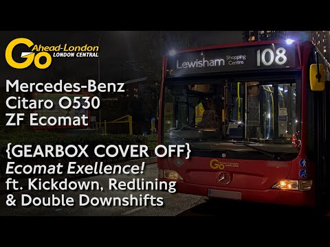 {GEARBOX COVER OFF} Ecomat Excellence! | Ex-GAL Citaro O530 ZF w/ Kickdown hits the High Notes