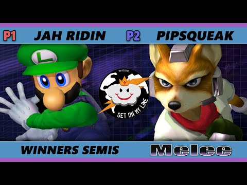 GOML Online 2021 Winners Semis - Jah Ridin' (Luigi) Vs. Pipsqueak (Fox) SSBM Melee Tournament