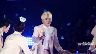 181104 SEVENTEEN CONCERT &#39;IDEAL CUT&#39; FINAL SCENE  thinkin&#39; about you 승관 FOCUS