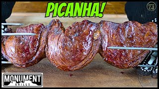 How To Make Juicy Brazilian Picanha At Home! Monument Grills Eminence 605!