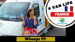 First full day  of Van Life in Lille we got fined !! [S2-E2}