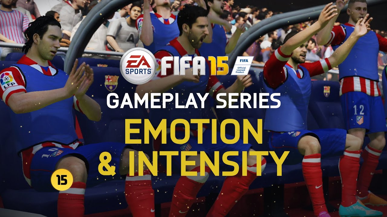 FIFA 15 Gameplay Features - Emotion and Intensity - YouTube