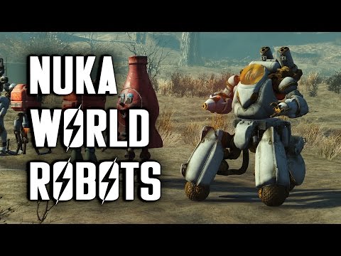 Nuka World Robots - How to Build Them & Where to Find Their Parts - Fallout 4 Nuka World