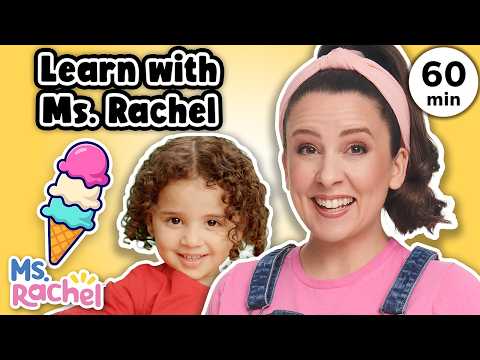 Learn with Ms Rachel - Friendship & Social Skills - Videos for Kids - Colors, Letters & Counting