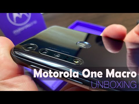 Motorola One Macro Unboxing (Macro Camera Motorola Phone)
