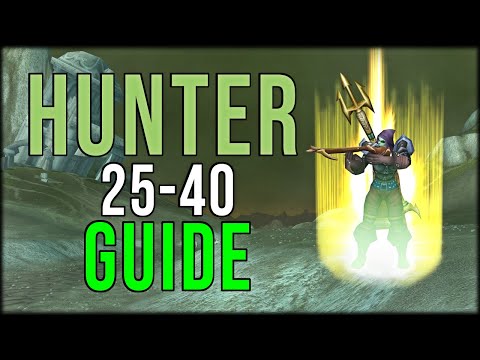 THIS CLASS IS BROKEN! P2 Hunter 25-40 Leveling Guide SoD WoW