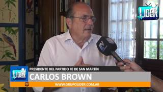 Carlos Brown: “Uno camina San Martín y realmente da lástima entrar”