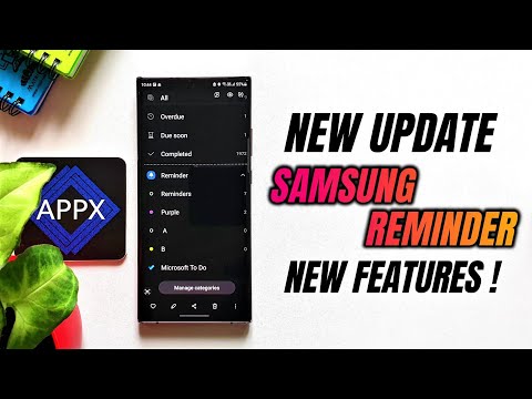 New update for Samsung Reminder app - Samsung One UI 3.1/3.0