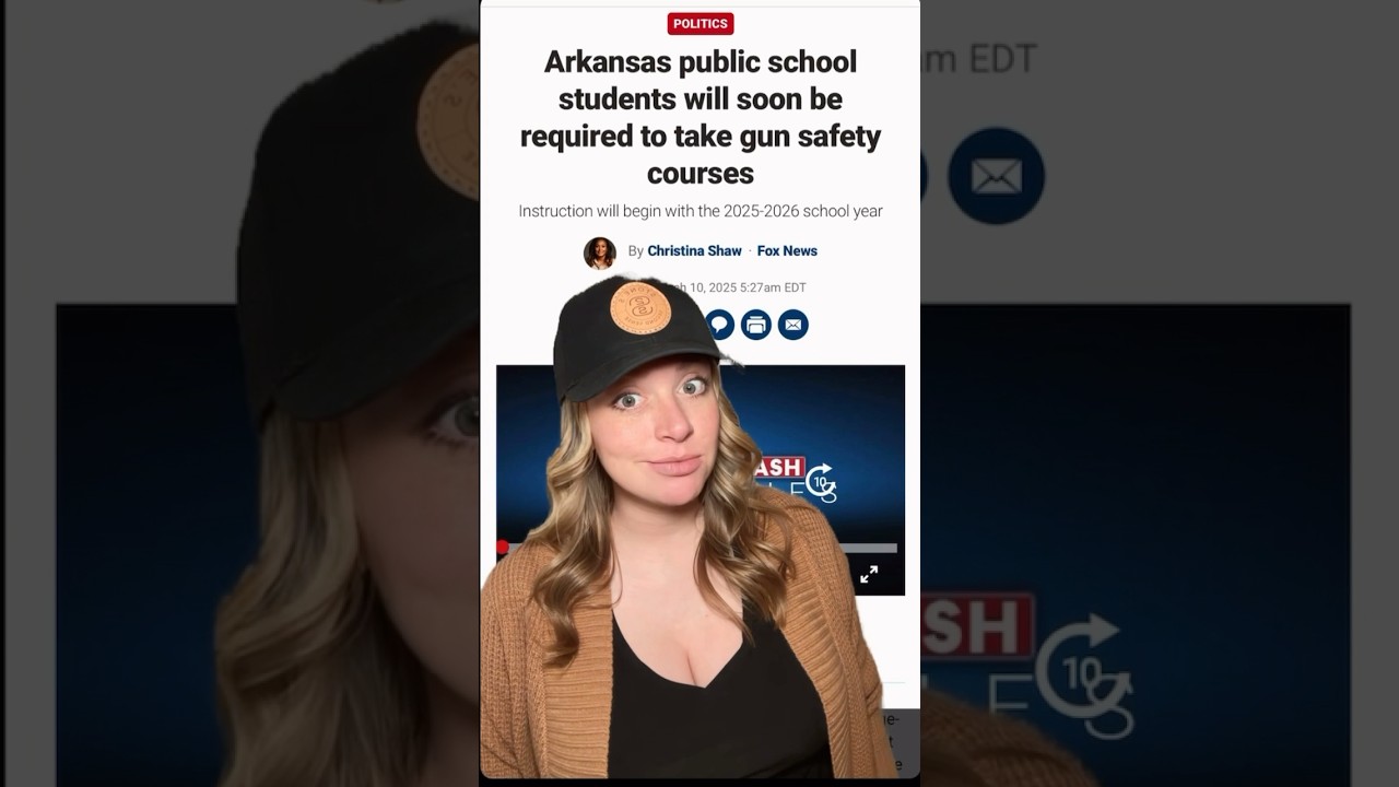 State Bringing Gun Safety Back Into School?!? #shortsvideo #2ndamendment #shortsfeed #shorts