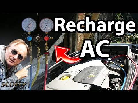 How to Recharge Car AC System (Refrigerant)