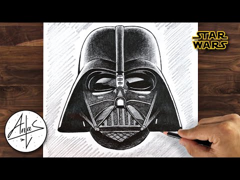 How To Draw Darth Vader | How To Draw Star Wars