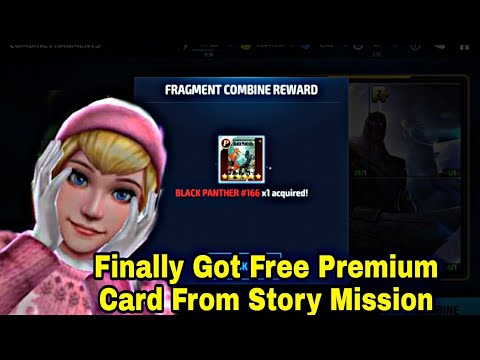 Finally Got Free Premium Card From Story Mission - Marvel Future Fight