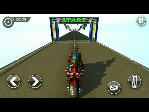 US Police Robot Bike Stunts Game, Gameplay