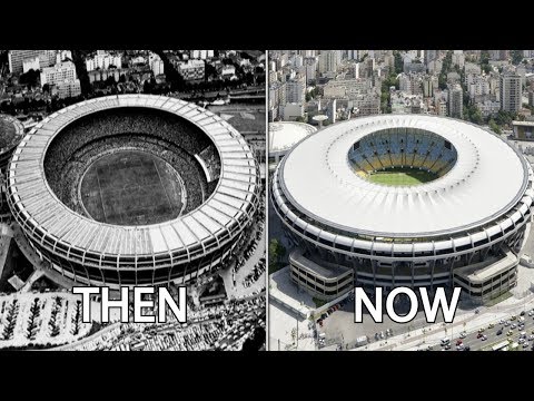South American Stadiums Then & Now | ft. Maracanã, La Bombonera, El Monumental Video