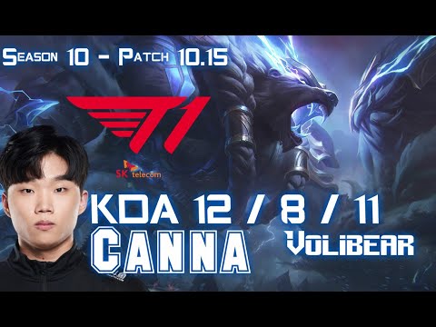 T1 Canna VOLIBEAR vs CAMILLE Top - Patch 10.15 KR Ranked