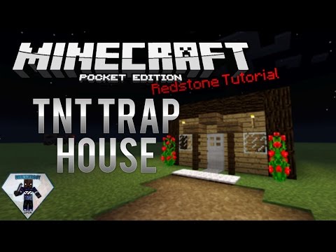 DrummerBoy0109 - (0.13.0+) TNT Trap House - Redstone Tutorial | Minecraft Pocket Edition