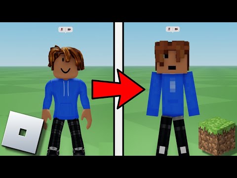 ColePlaysThis - How to make a MINECRAFT Avatar In ROBLOX..