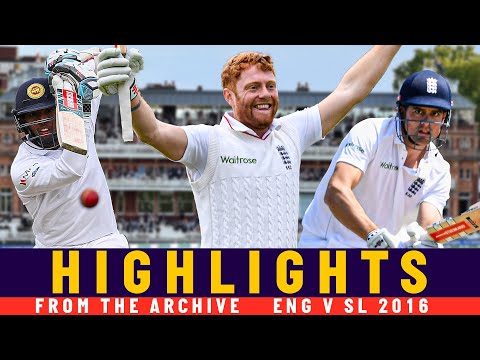 Brilliant Bairstow Hits Career-High Test Score 📈 | England v Sri Lanka 2016 | Lord's