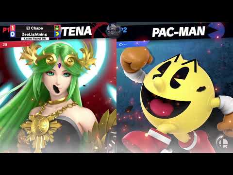 Clemson Smash Series 23 - Losers - WH | El Chapo (Palutena) vs. ZeoLightning (Banjo, Pac-Man) - SSBU