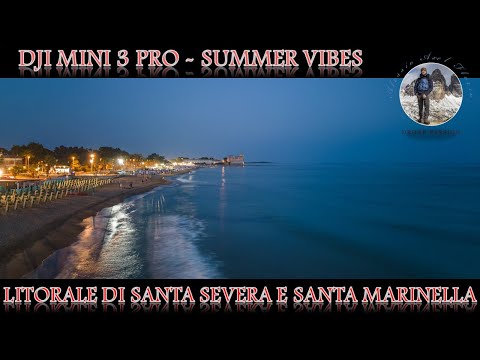 Il Litorale di Santa Severa e Santa Marinella #travel #4k #djimini3pro #explore #italy #sea #lazio