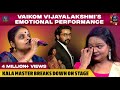 Vaikom Vijayalakshmi S Emotional Performance Kala Master Breaks Down On Stage JFW Binge