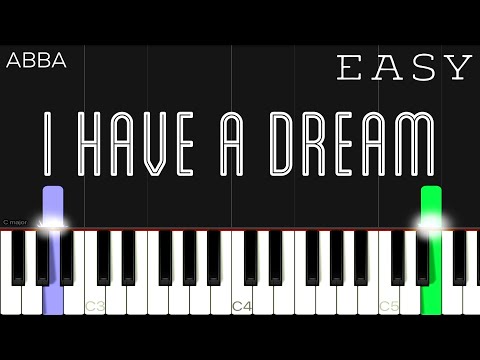 I Have a Dream - ABBA piano tutorial