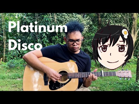 PLATINUM DISCO  (白金ディスコ) "Nisemonogatari OP3" (Yuka Iguchi) -  Fingerstyle Guitar Cover