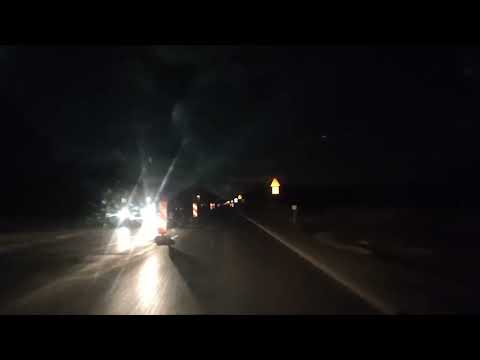 Wojkowice Kościelne - Dąbrowa Górnicza... wieczorem na remontowanej S1