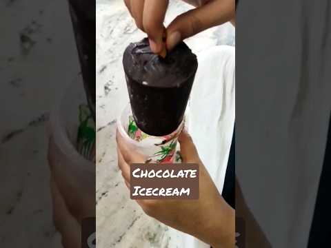 Home-made Chocolate Ice cream #shorts