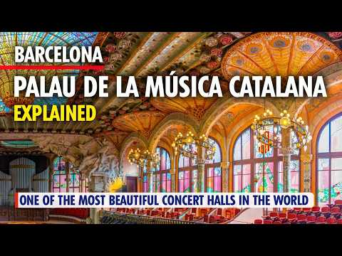 Palau de la Música Catalana | La arquitectura que solo tardó 3 años en perfeccionarse