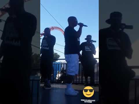 DJ Ralph McDaniels introducing Sugar Ray from the Double x Posse 201 Stand UP!!!